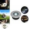 Solar Embedded Path Light With Bright White Led For Villa Garden And Yard Illumination