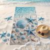 Asciugamano da Spiaggia Microfibra Asciugatura Rapida 140x70cm Leggero Assorbente Resistente alla Sabbia Tessuto Morbido per Viaggi all'Aperto Piscina Palestra
