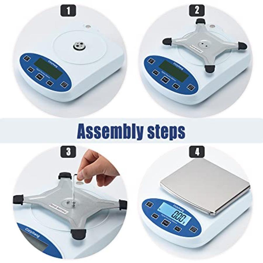 Lab Scale Balance Electronic Scales 5000g0.01g high Precision Laboratory Digital Analytical Balance Gram Scale 0.01g Accuracy D