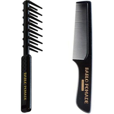 Barbaro Pomade Gel Comb Comb & Original Comb Set Men's Hair Rough Styling Pomade Comb BARBER