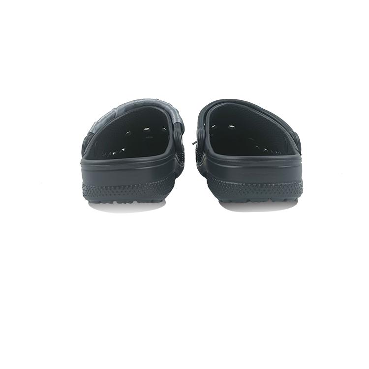 Crocs Crush Clog EVA Bear Fun Star Beya Beach Hand-painted Cute Pearl Niche Versatile Campus Style Hole Shoes Unisex Style Black