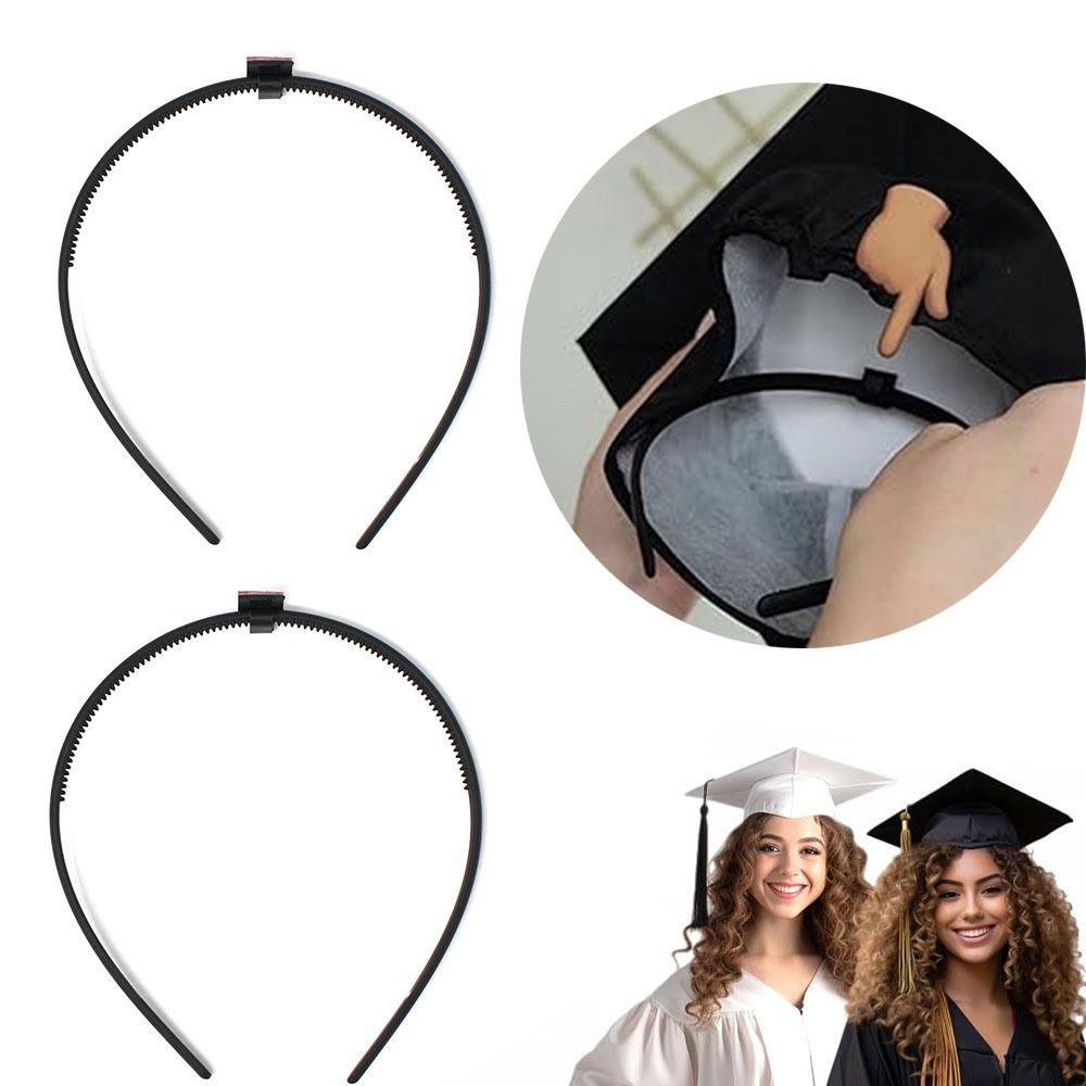 

Hair Tool Bachelor s Hat Hair Hoop Black Advertising Accessories Hair Hoop