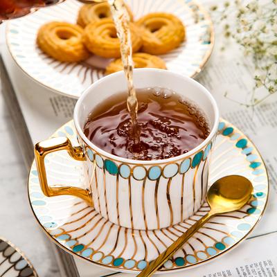 Emaillierte Vergoldete Kaffeetasse Fine Bone China Teetasse Trinkgeschirr Modernes Frühstück Brot Milchbecher Paartasse Geschenk Heimdekoration