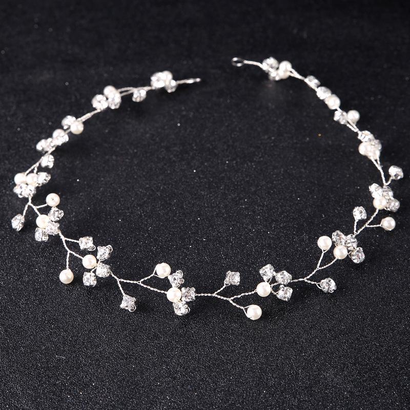 Pearl Rhinestone Bridal Headband & Children's Hair Accessories