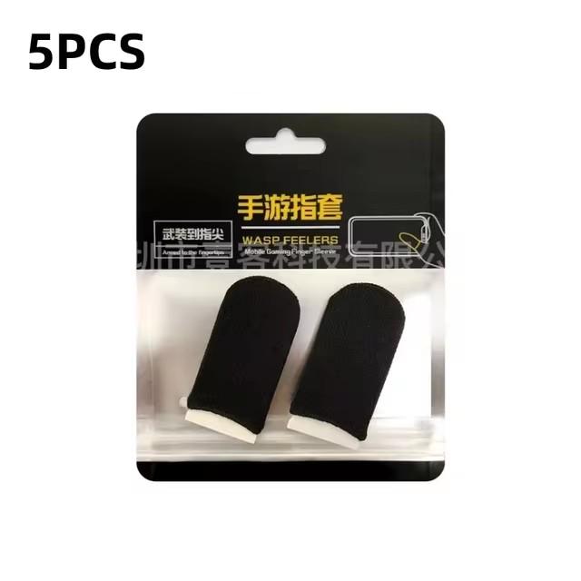 Gaming Finger Sleeve Breathable Fingertips for Pubg Games Anti-Sweat Touch Screen Finger Cots Cover Sensitive Mobile Touch Glove
