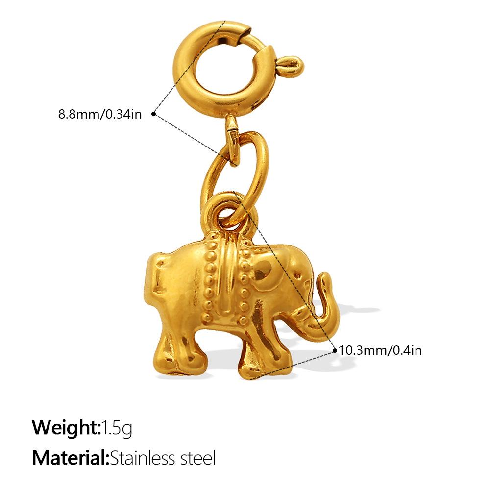 Personalized Fashion Owl Flying Pig Animal Series Jewelry Buckle Pendant Diy Jewelry Accessories