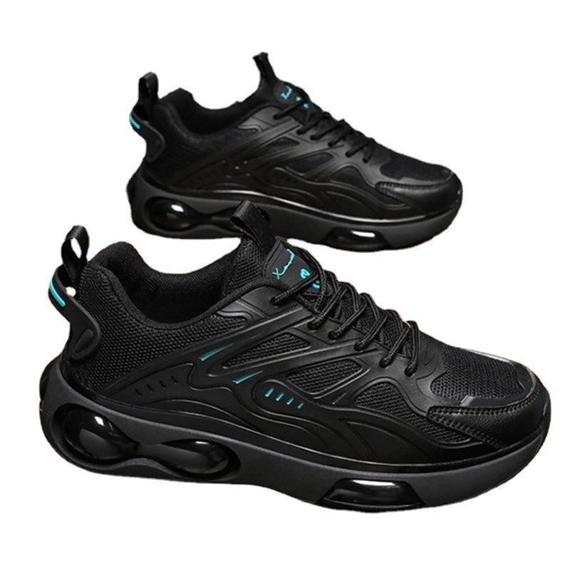 Spring Breathable Casual Shoes Shoes Versatile Men's Mesh Running Sports Shoes Thick-soled Wear-resistant Men's Shoes