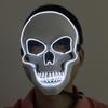 Accessories Halloween Cosplay White Skull Mask Skull Helmet Halloween Skull Mask Luminous Mask