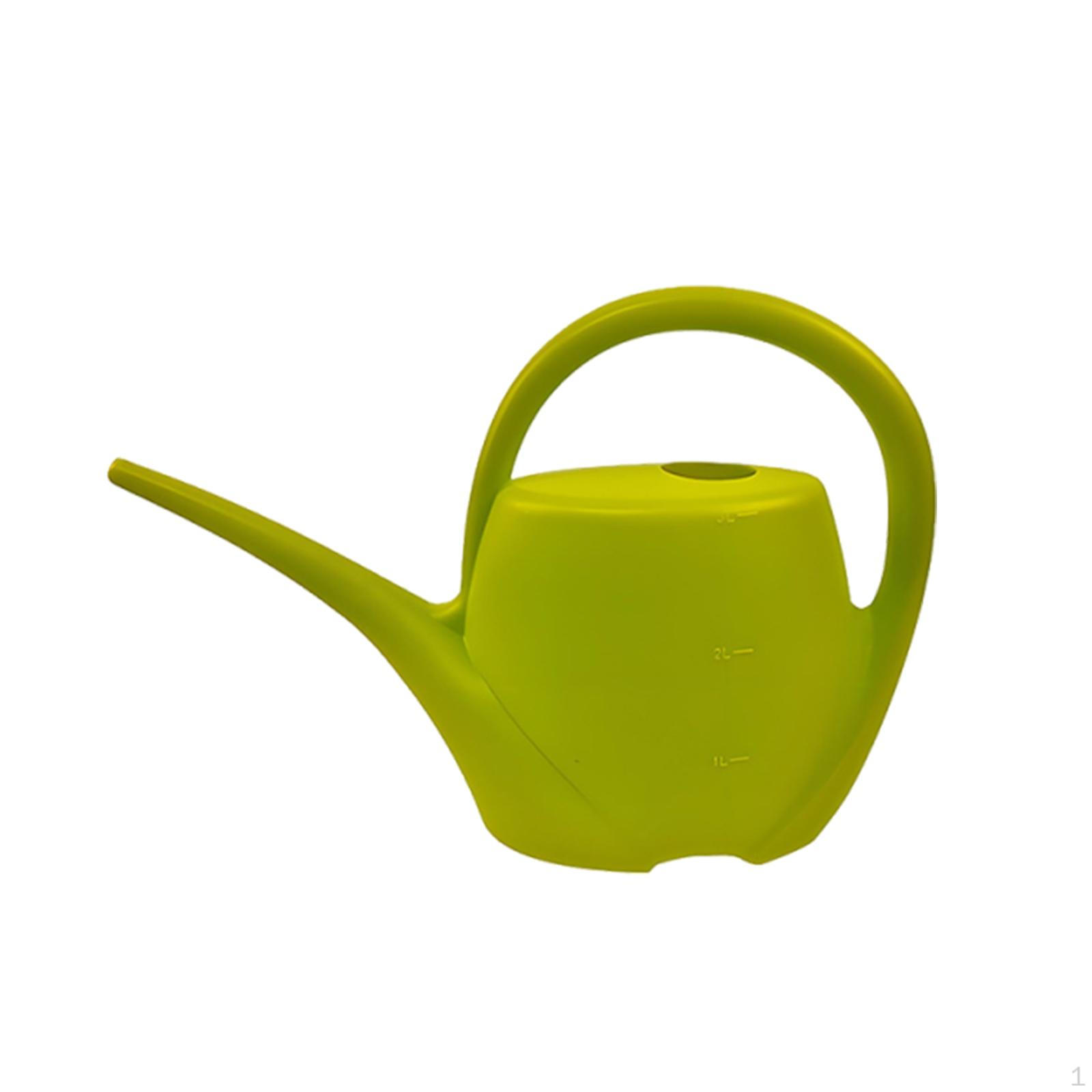 3 Liter Watering Can with Long Nozzle, Handle, Modern And Portable for Indoor светло-зеленый