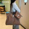 Japanese Style Foldable Canvas Travel Tote Bag