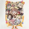 Game B BanG D Dream Throw Flannel Throw Blanket Suitable for Sofa Living Room Bedroom