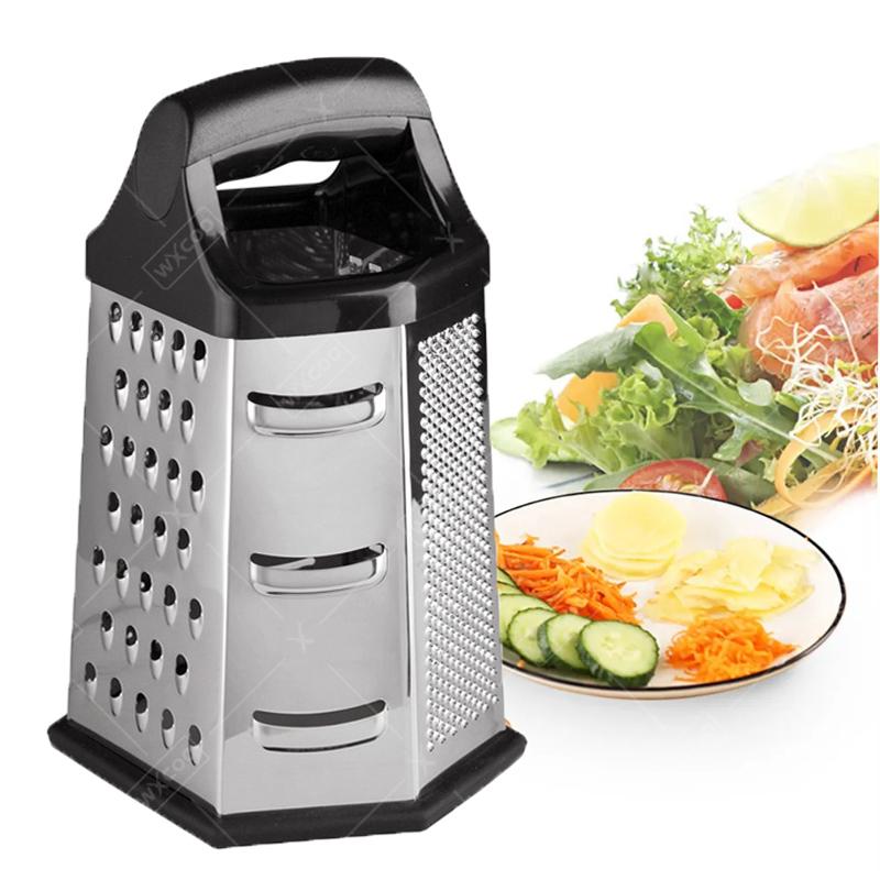 Multifunctional Vegetables Box Grater Hand-Cranked Vegetable Cutter for Slicing Shredding Cheese Garlic Maker Kitchen Accessory