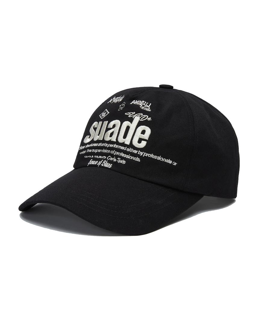 Seuweideu Mixed Logo Ball Cap [Black]