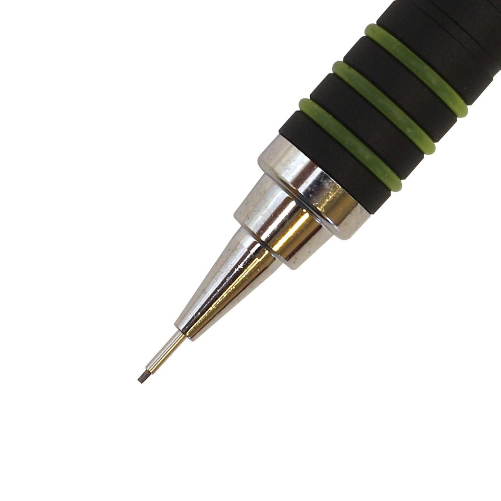 Zebra Mechanical Tecto Pencil, Two-Way, 0.5mm, Black/Green, MA41-23-BKG