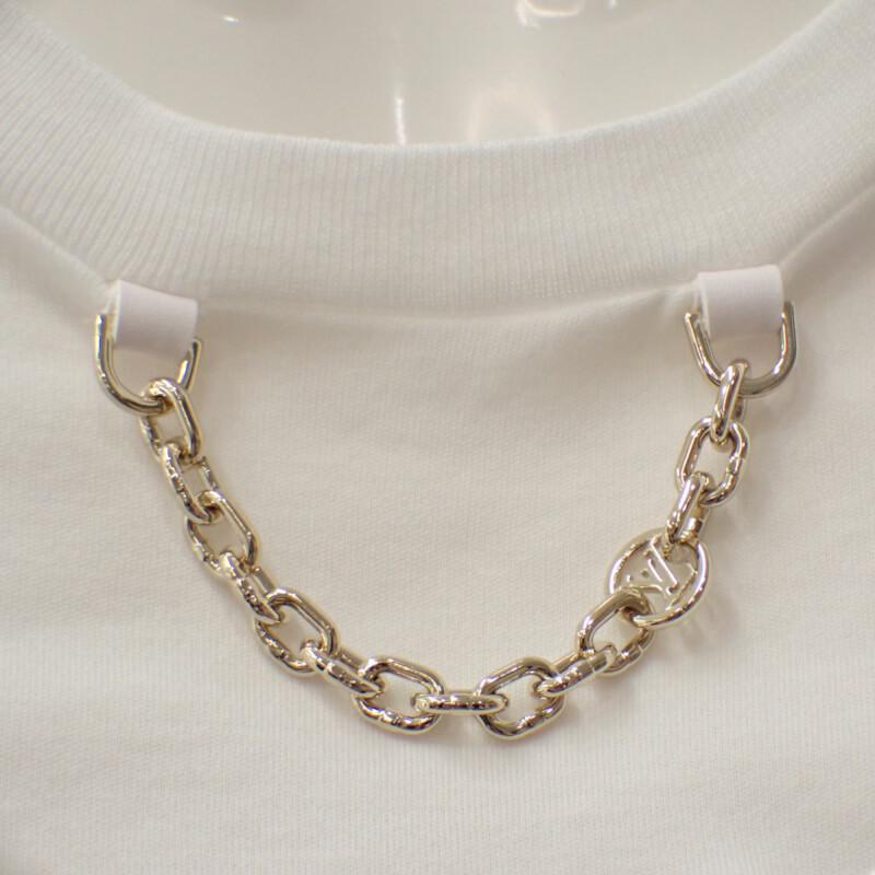 Louis Vuitton 1AHJHR XS Short Sleeve T-shirt White Cotton Women