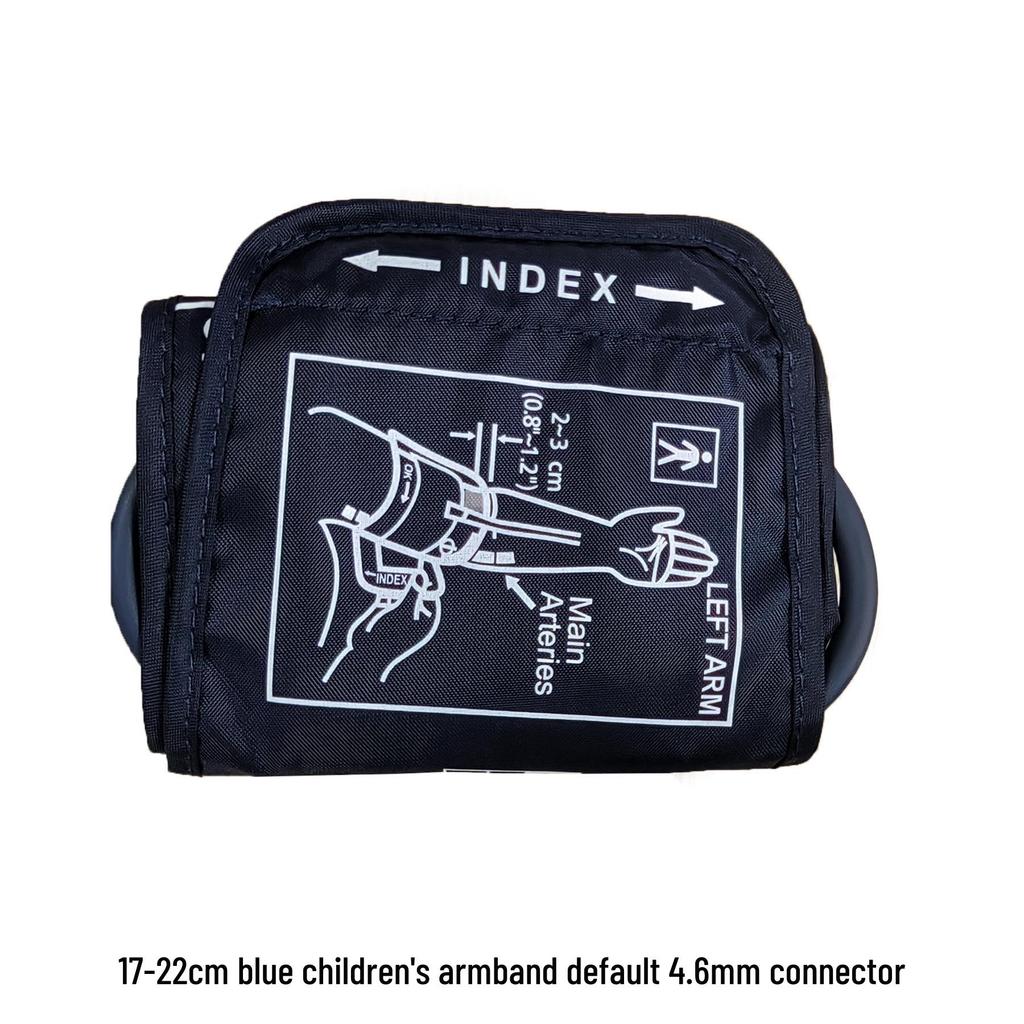 Upper Arm Blood Pressure Monitor with Extended Cuff