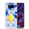 Mediterranean Lemon Phone Case For Xiaomi Poco F7 Ultra X7 X6 Pro X5 Redmi 15 15C 13 13C 12 12C 10 10A 10C 9 9A 9C 9T Shell Poco