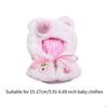 Puppenkleidung Kleidung für 15-17cm Puppen Kein Plüsch-Outfit Umhang