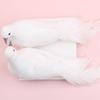 With Clip Handmade Home Furnishing Wedding Decoration Feather Bird Dove Fake Bird Imitation Bird