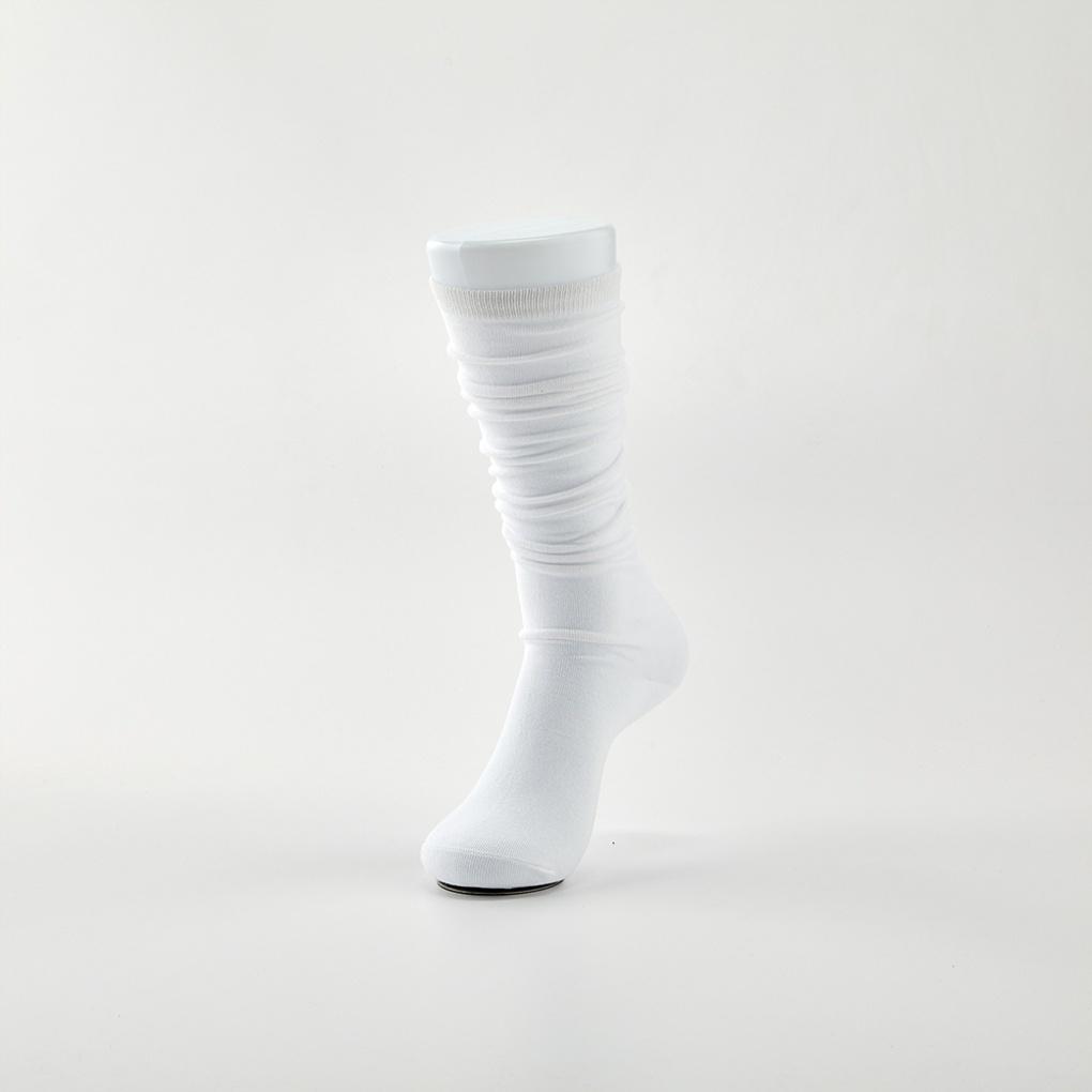 Basic Knee Socks 2-Pair Set (White)_DY0523077