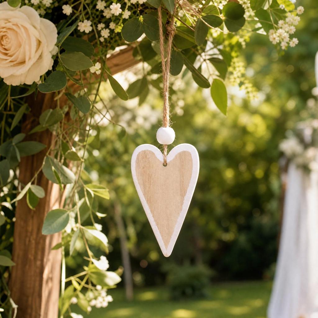 Wooden Wall-Heart Decor Warm for Event Displays