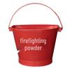 SANSHENG Stainless Steel Half-Round Fire/Sand Bucket