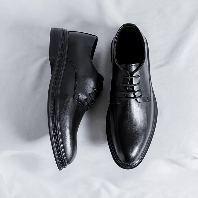 2024 Height Boosting Men's Formal Shoes 3/6/8cm Spring Classic Fashion Business Luxury Men's Versatile Oxford Suit Shoes