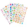 3/6Sheet Assorted Patterns Floating Sticker Muti-color Decoration for Journal Planner Phone Laptop Case Party Favor Souvenir ZYF