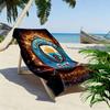 MCFC Print Beach Towel, Large Soft Quick Dry Towel for Beach Camping Swimming