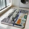 Moderne U-USD Dollar Bargeld Bodenmatte Rutschfest Schnelltrocknend Kieselgur Badematte, Saugfähige Fußmatte