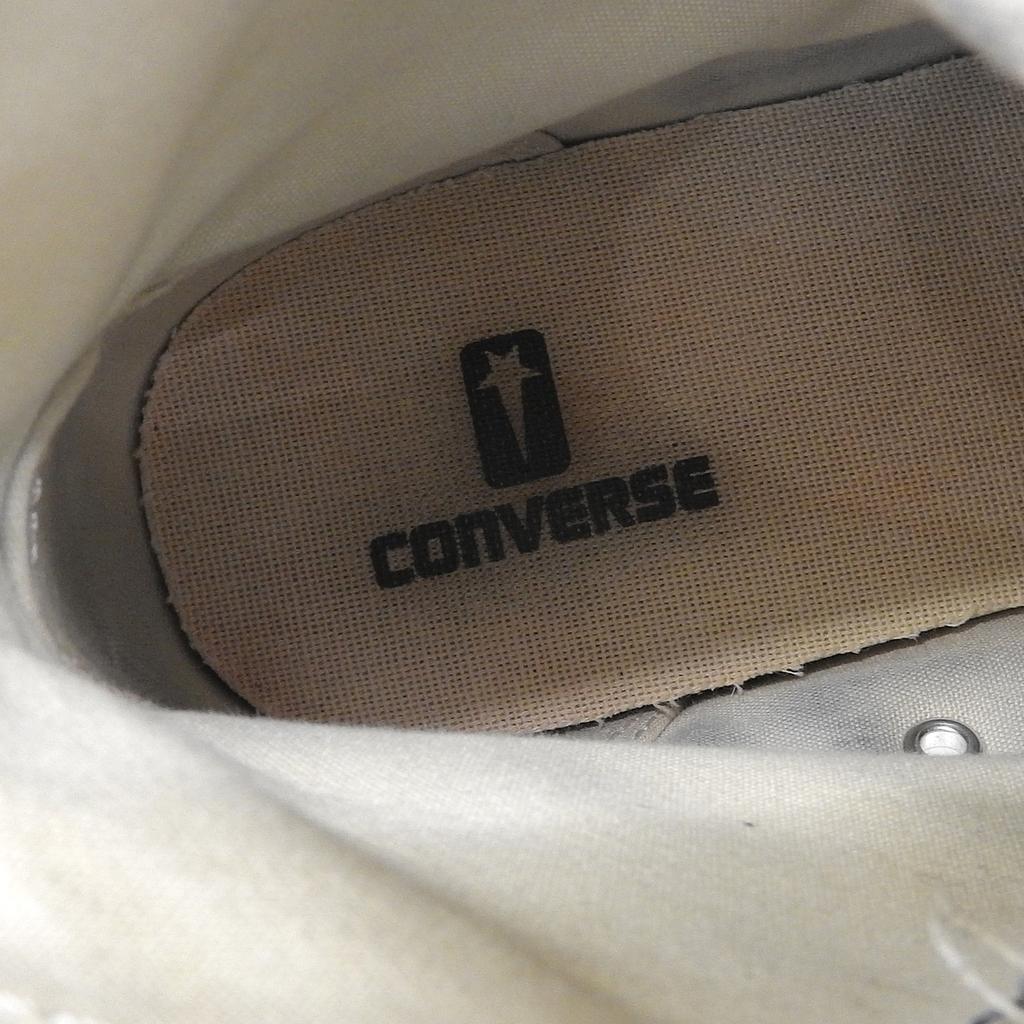 Vynikající RICK OWENS DRKSHDW CONVERSE Vysoké tenisky Turbo Dark Chuck 70 29.5 Použité