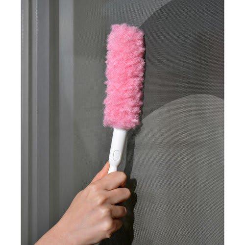 Seiei Replaceable Screen Door Big Clean, Handy Type, Pink (17641) [Just Wet and Rub]