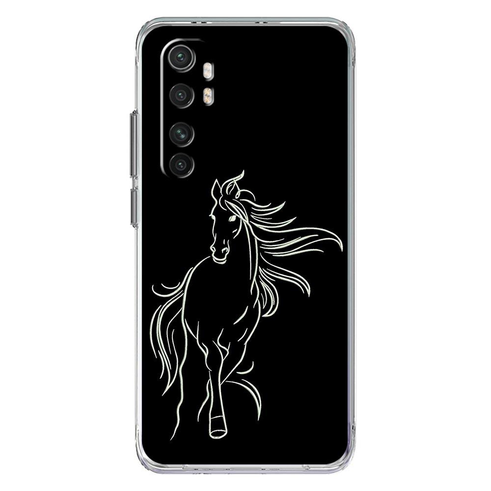 Animal Art Horse Phone Case For Xiaomi Poco X5 NFC X3 F5 F4 F3 M3 14 13T 12T 12 13 Lite 11 Ultra Mi 10T 5G 11X Pro Clear Cover