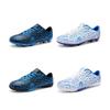 Yuxing shoe factory new football shoes upper T rubber sole waterproof strong grip men and women and children