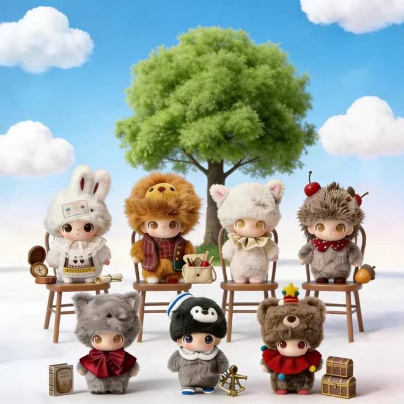 Dimoo Secret Drama Series Plush Toy Keychain With Soft Resin Material For Collectors