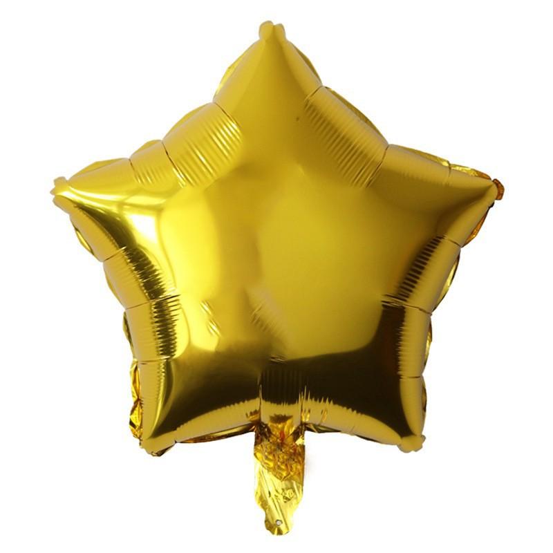 5 Inch Star Shaped Foil Balloons 50 Pieces Durable Lightweight Party Decorations Suitable for Various Events and Celebrations
