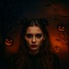 Bat Halloween Headband Skull Halloween Flower Crown Gifts Branch Hair Hoop  Girl