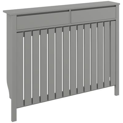 93 X 119cm Modern Radiator Cover - Grey