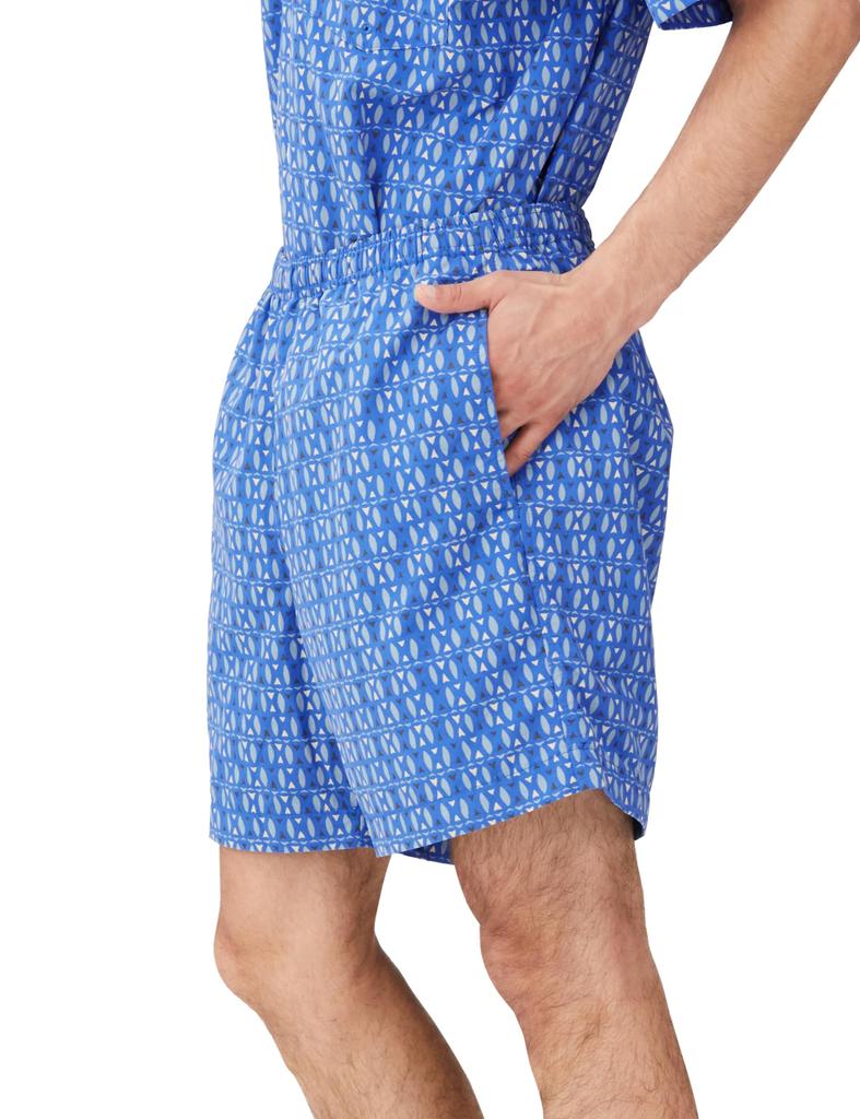 Helly Hansen Print Bask Shorts, Scuba Blue