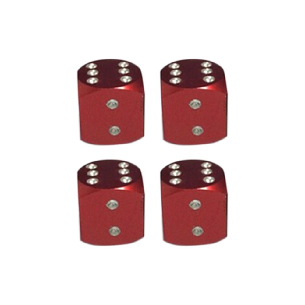 

Супер ветровая игральная кость в форме автомобиля, колеса мотоцикла, шины, шток воздушного клапана, противопыльные колпачки красный