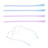 2Pcs Myopia Frame Leg Cover Sports Temple Tips Silicone Eyeglasses Foot Cover Glasses Non-slip Cover Soft Sunglasses Accessories