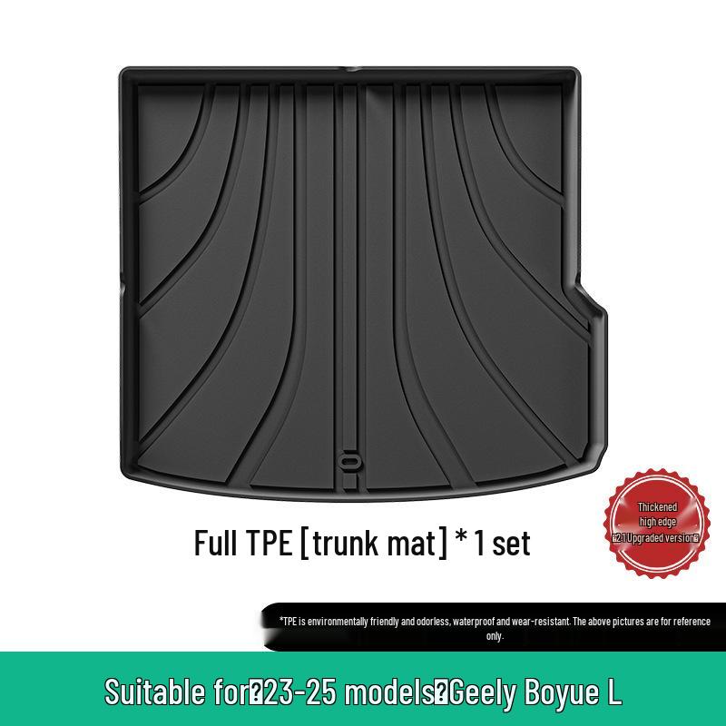 Geely Boyue L (23-25) TPE Trunk Mat & Seat Back Cushion - Eco-Friendly