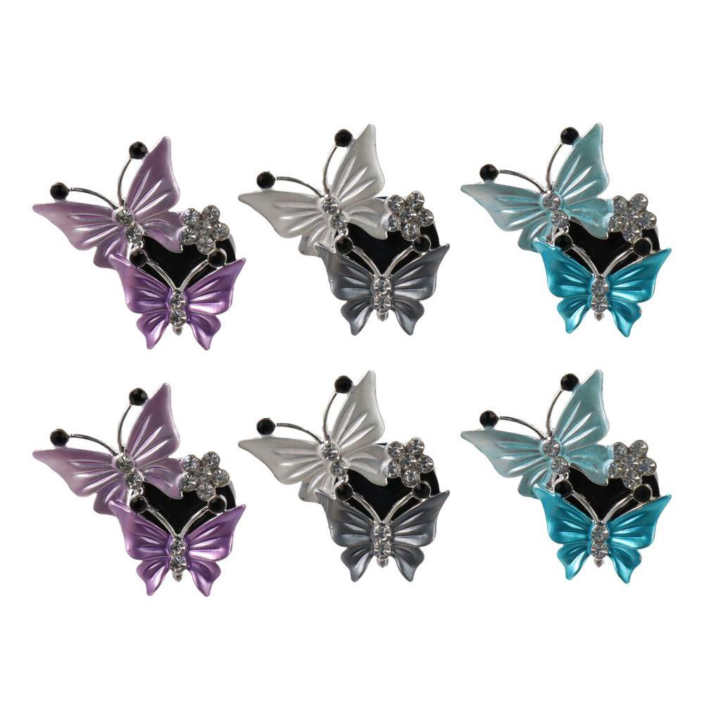 

6 шт., 3 цвета, автомобильные освежители воздуха, вентиляционные зажимы для автомобильного кондиционера, выход