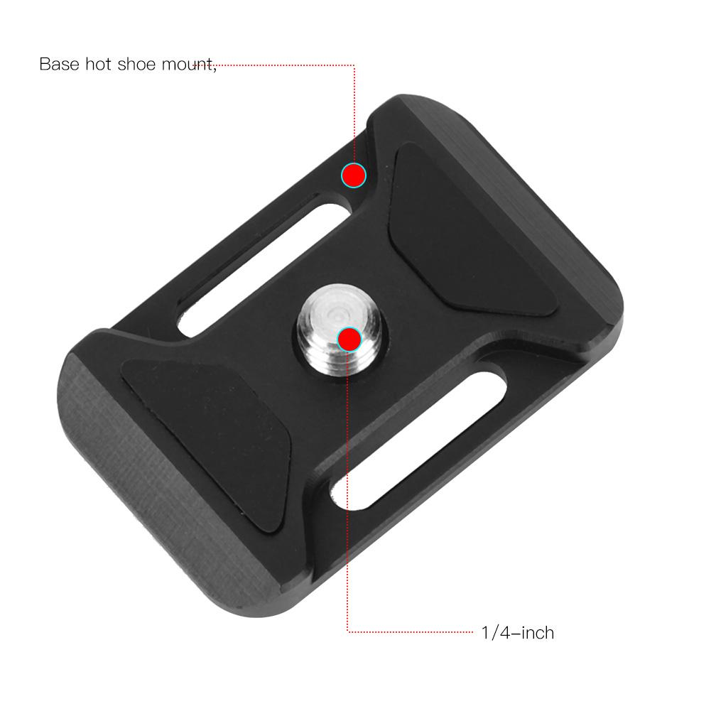 Universal Action Camera Aluminium Alloy Quick Release Plate Hanging Belt Accessory