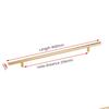 Gold Black Straight Cupboard Handles Knobs Stainless Steel Brushed Black Gold Kitchen Door Handles Cabinet Pull