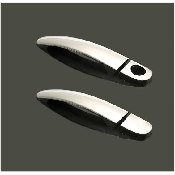 

FUNDUOO для Volkswagen VW Beetle 2013 2014 2015 2016 2017 хромированная накладка на дверную ручку ONE KEYHOLE