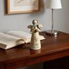 Love and Serenity Angel Ornament Resin Guardian Angel Figurine  for Valentine's Day Mother's Day