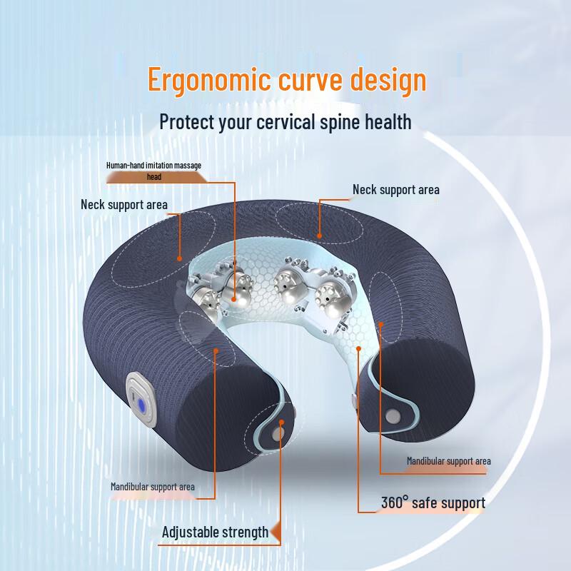 Hezheng HZ-U3 U-Shape Neck Massager