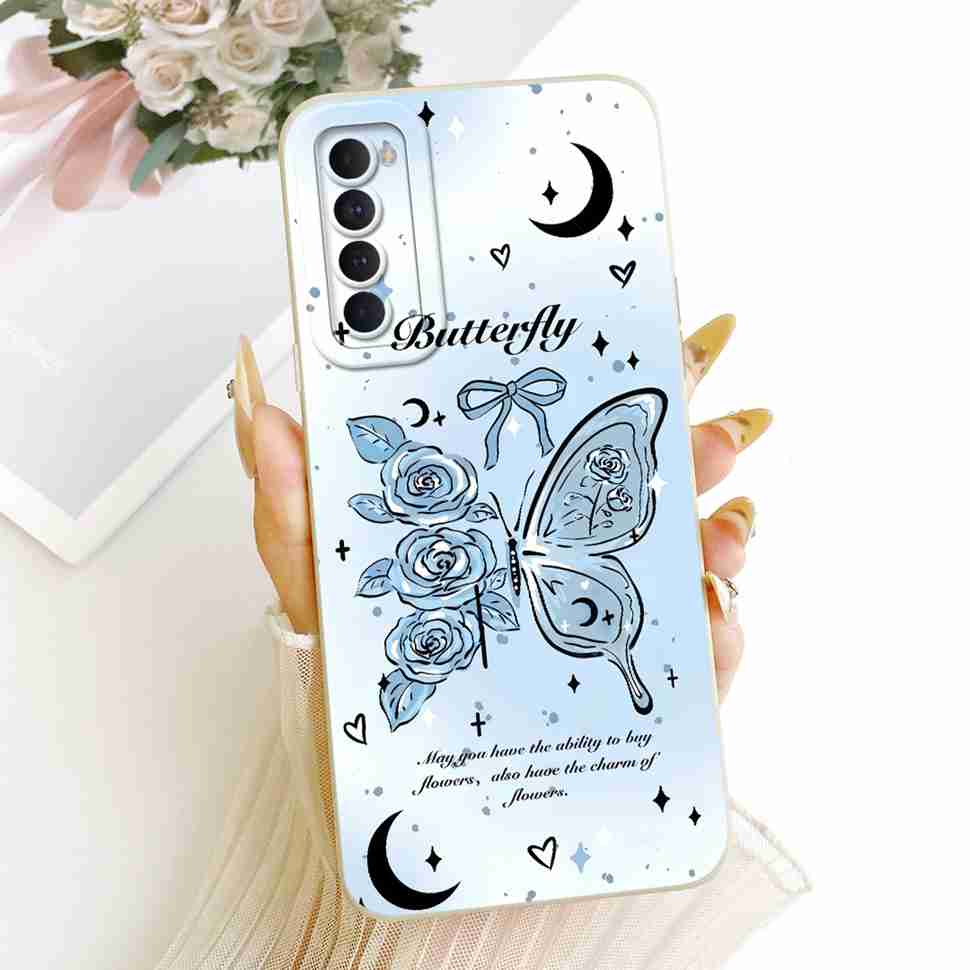 For Oppo Reno4 Case Reno 4 Pro Soft Silicone Cute Couple Rabbit Phone Back Cover For Oppo Reno 4 Reno4 Pro 4G Cases