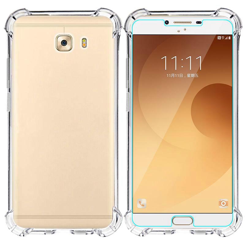 Pro Samsung Galaxy Note S9 Plus A6 A7 A8 J4 J6 J8 A3 A5 J3 J5 J7 J2 Nárazuvzdorný silikonový průhledný kryt